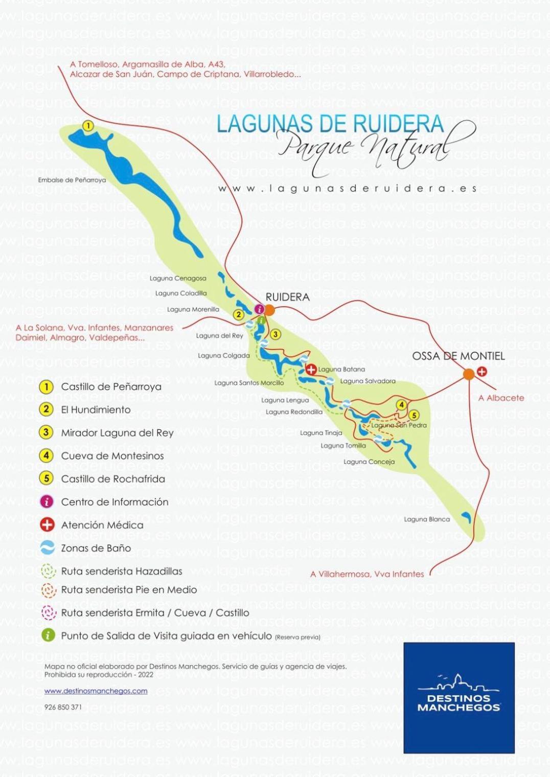 Villa Tranquila Lagunas De Ruidera Осса-де-Монтьель Экстерьер фото