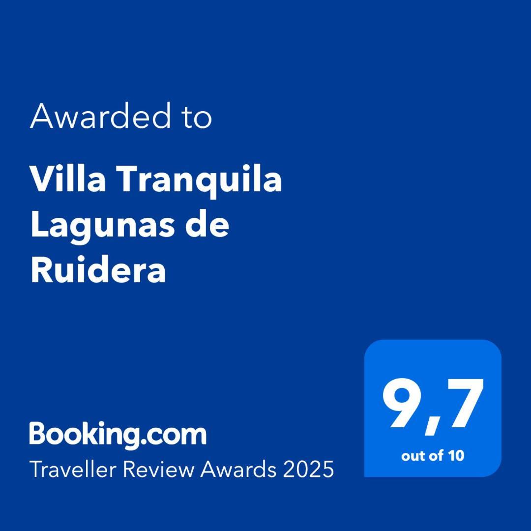 Villa Tranquila Lagunas De Ruidera Осса-де-Монтьель Экстерьер фото